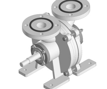 3D модель Насос самовсасывающий 1СВН-80А