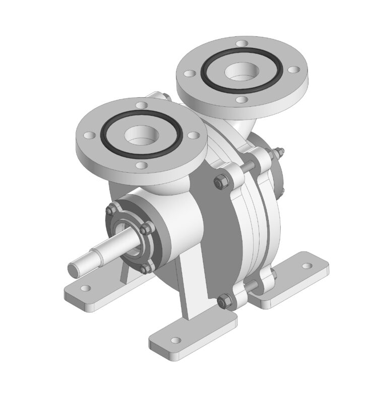 3D модель Насос самовсасывающий 1СВН-80А