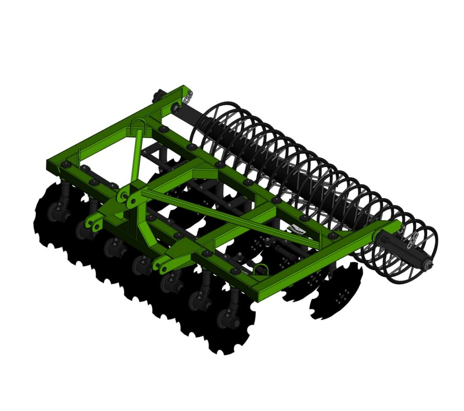 3D модель Борона Дисковая навесная БДМ-2,4х2Н