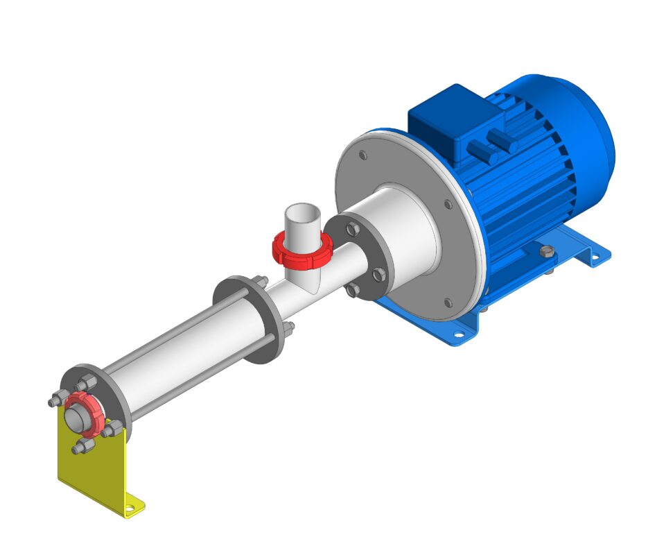 3D модель Винтовой насос ОНВ-003/36-01