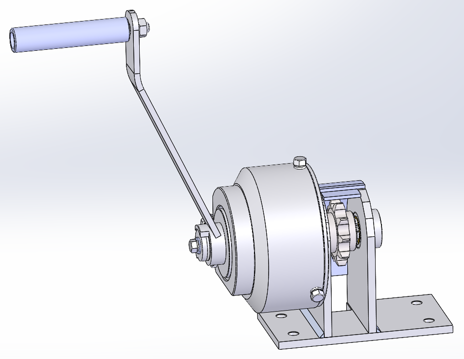 3D модель Редуктор козлового крана для смены рельсов КП–1350