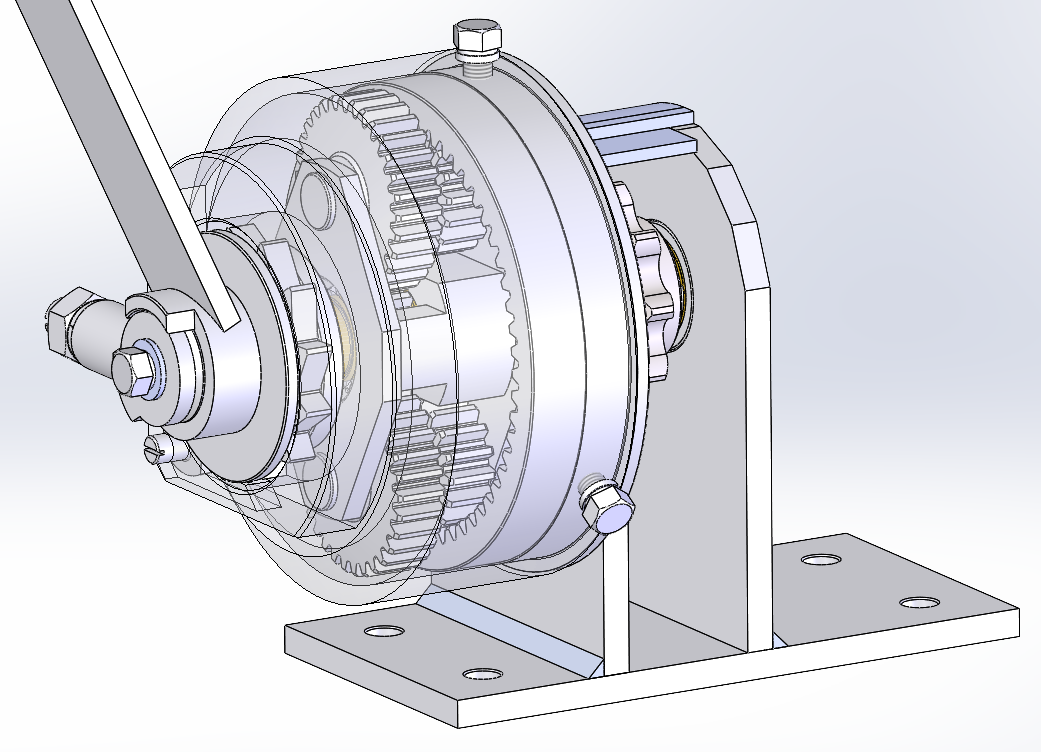 3D модель Редуктор козлового крана для смены рельсов КП–1350