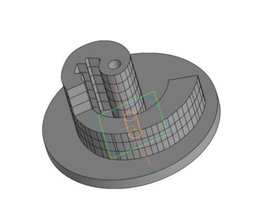 3D модель Стартовое лекало Л1 Станок "ЗВЕРЬ"