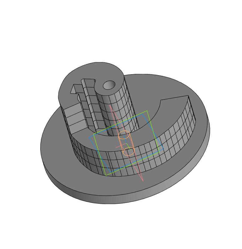 3D модель Стартовое лекало Л1 Станок "ЗВЕРЬ"