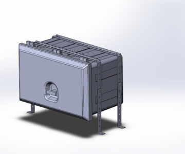 3D модель Ящик инструментальный 800мм