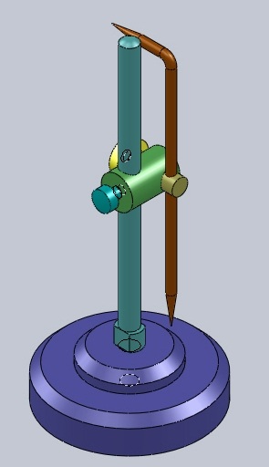 3D модель Рейсмус - сборка (вариант №11)