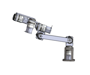 3D модель 6-степенной робот