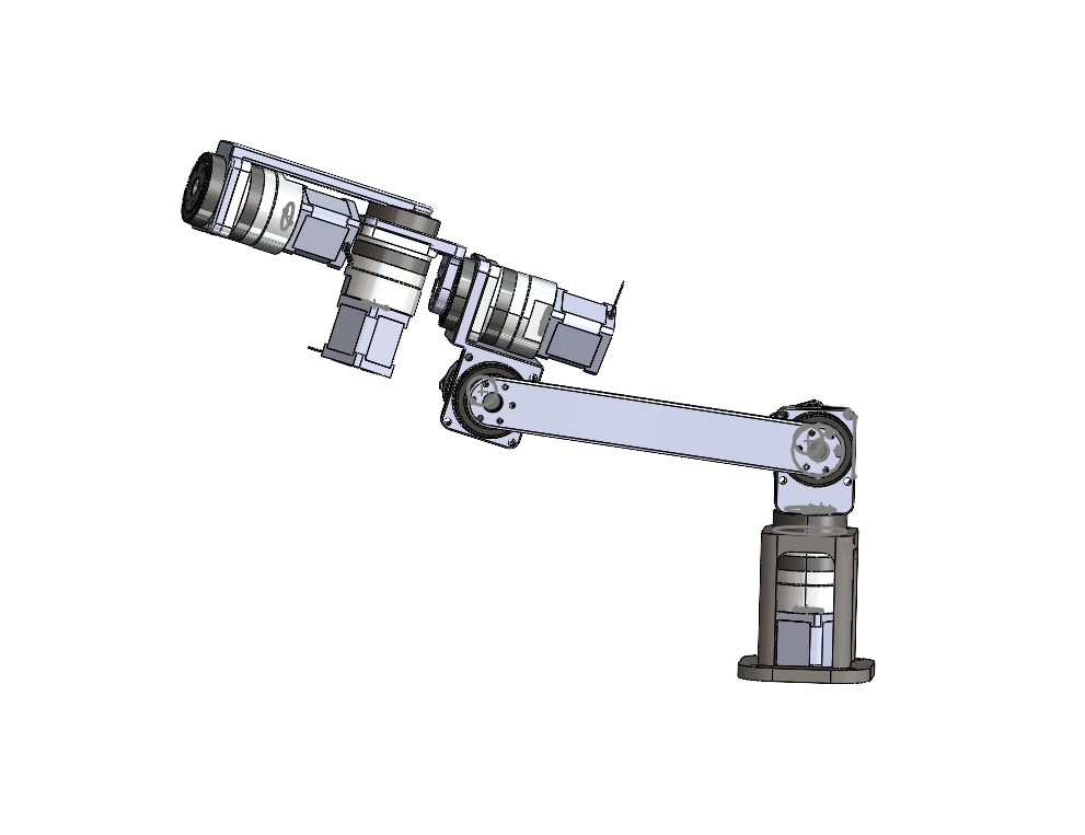 3D модель 6-степенной робот