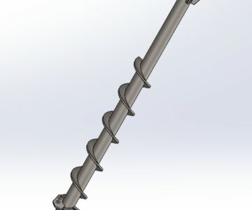 3D модель Бур земляной