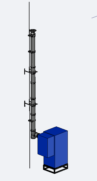 3D модель Воздухонагреватель ТГ-100