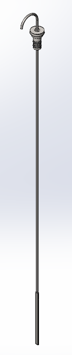 Чертеж Щуп блока трансмиссионного трактора МТЗ-2103