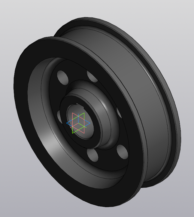 3D модель Колесо мостового крана НЗ-194