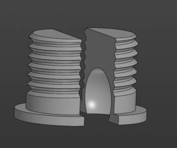 3D модель Шарнир трапеции дворников hyundai sonata3