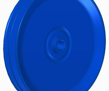 3D модель Шкив ведомый для мотоблока Нева МБ-2, МБ-23