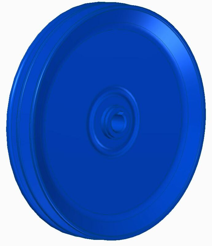 3D модель Шкив ведомый для мотоблока Нева МБ-2, МБ-23