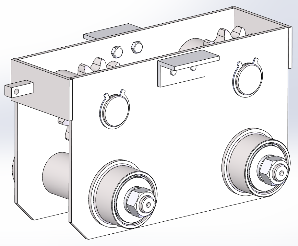 3D модель Блок передвижной крана КП–1350