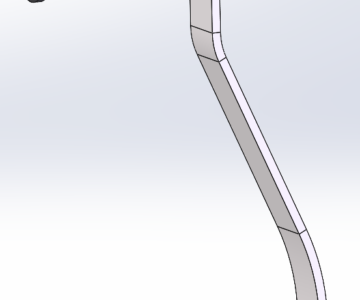 3D модель Рукоятка привода крана