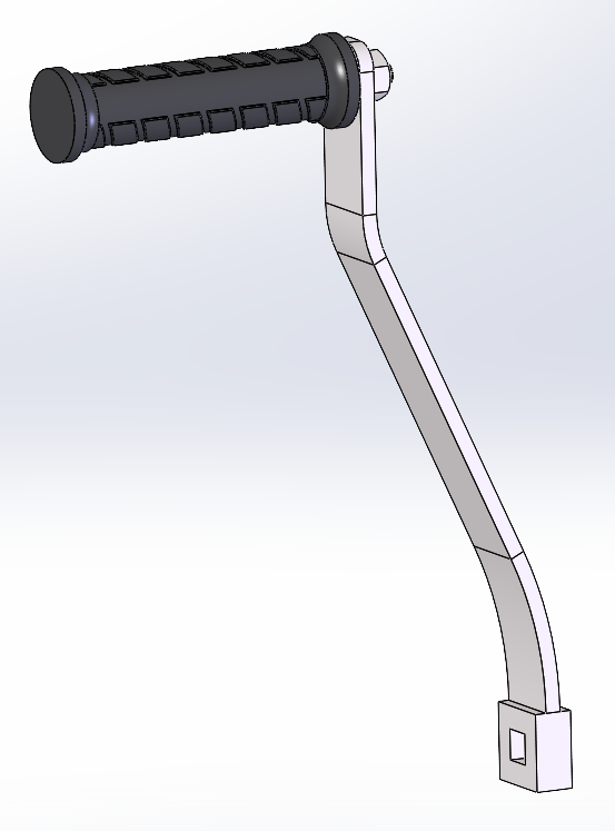 3D модель Рукоятка привода крана
