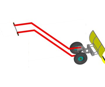 3D модель Снегоуборщик ручной
