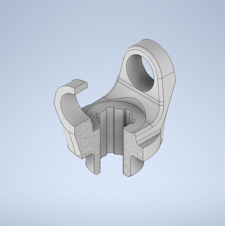 3D модель Вилка карданного вала 21050-2202022-00