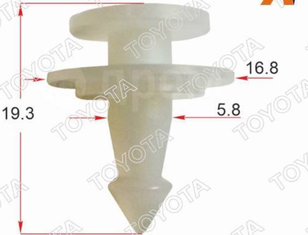 3D модель Клипса автомобильная 90249-06132