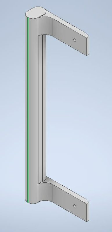 3D модель Ручка от холодильника