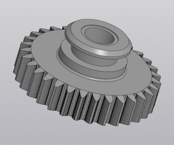 3D модель Шестерня задней передачи на МКПП iB5