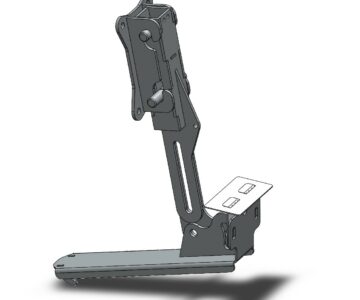 3D модель Кронштейн датчика эхолота Lowrance Triple CHot