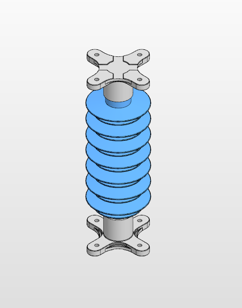 3D модель Изолятор ОСК 12,5-35-А/Б/В/Г/Д/Р-З УХЛ 1