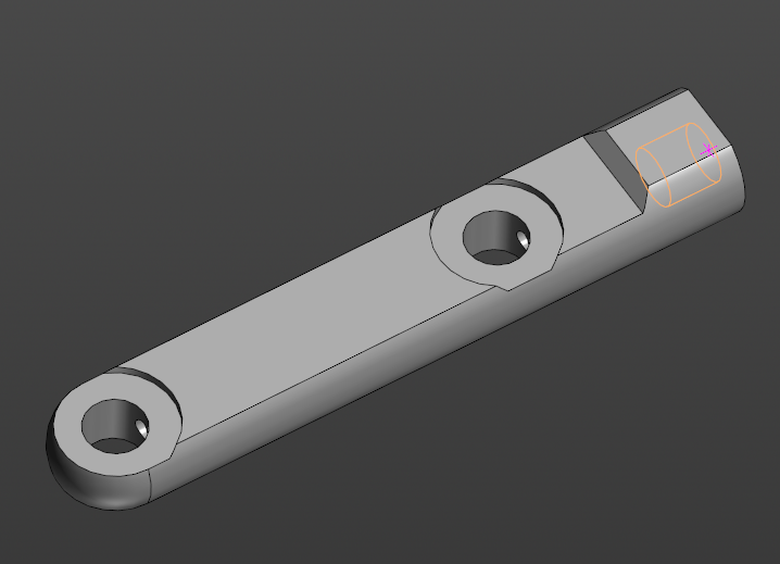 3D модель Соединитель цилиндров для Нивы