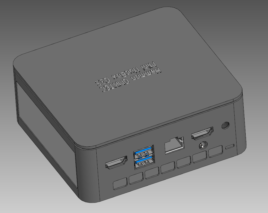 3D модель Неттоп GMKTEC Mini NucBox G3S