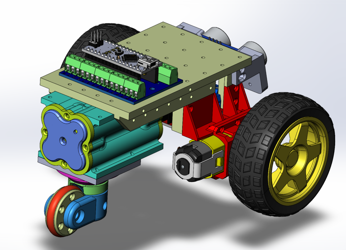 3D модель Машинка на ARDUINO