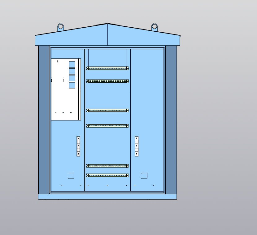 3D модель Сварная сборка КТПН-630