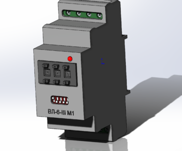 3D модель Реле времени ВЛ-6-III М1