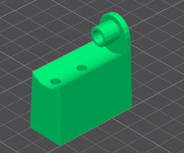 3D модель Заглушка духовки от ручки