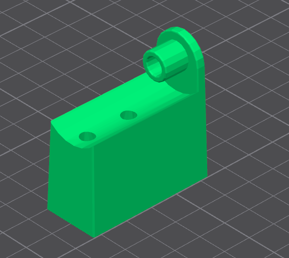 3D модель Заглушка духовки от ручки