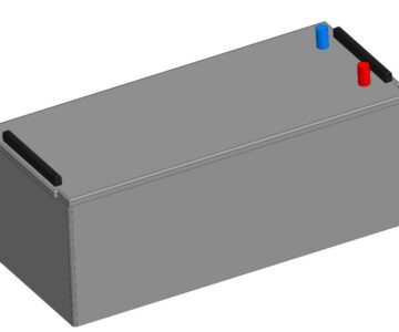 3D модель Аккумулятор  SONNENSCHEIN a412/120.0 A