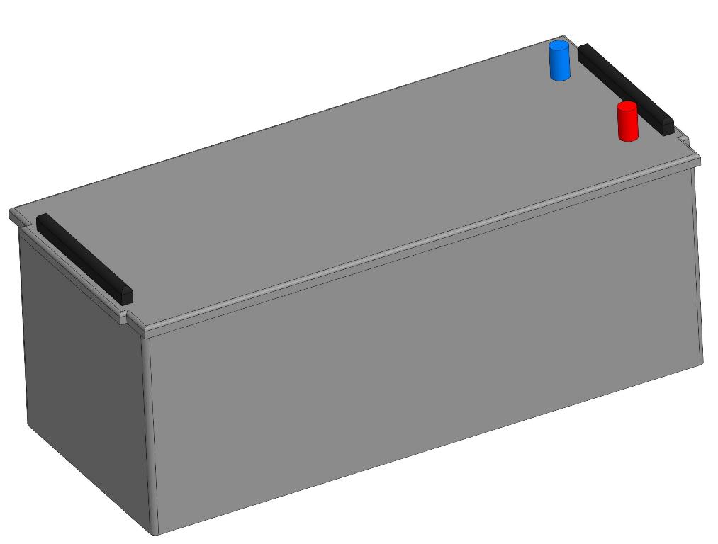 3D модель Аккумулятор  SONNENSCHEIN a412/120.0 A