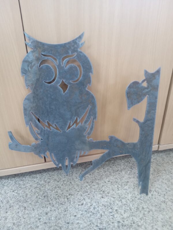 Чертеж Контур "Сова на ветке"