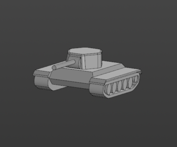 3D модель Модель-игрушка  танк Т-34