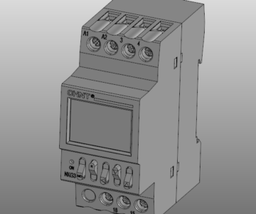 3D модель Таймер электронный NKG3 8-ON 8-OFF AC220В (R)