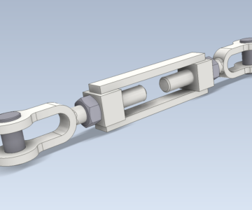 3D модель Талреп 200-ОС-ВВ ОСТ 5.2314-79