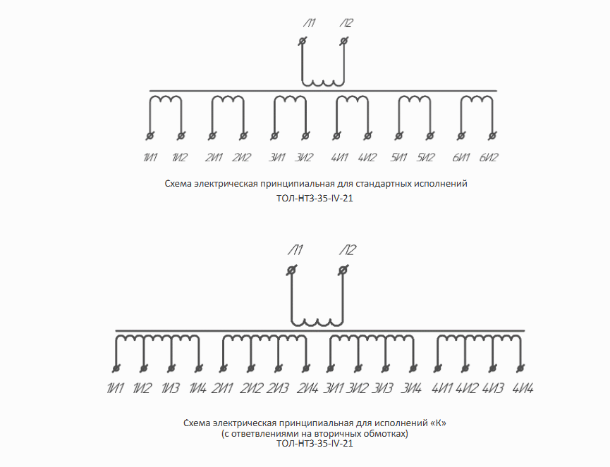 3D модель Опорный измерительный трансформатор тока ТОЛ-НТЗ-35-IV-21 (3000А) УХЛ1
