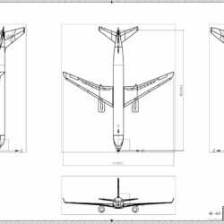 3D модель Среднемагистральный узкофюзеляжный пассажирский самолет Ту-204