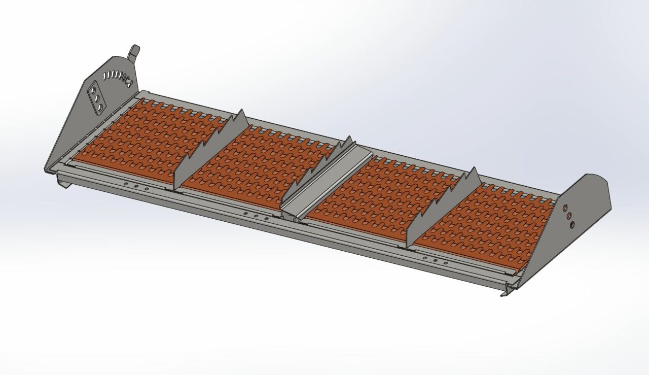 Чертеж Удлинитель грохота КДМ 2-12-4А Енисей