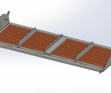 Чертеж Удлинитель грохота КДМ 2-12-4А Енисей