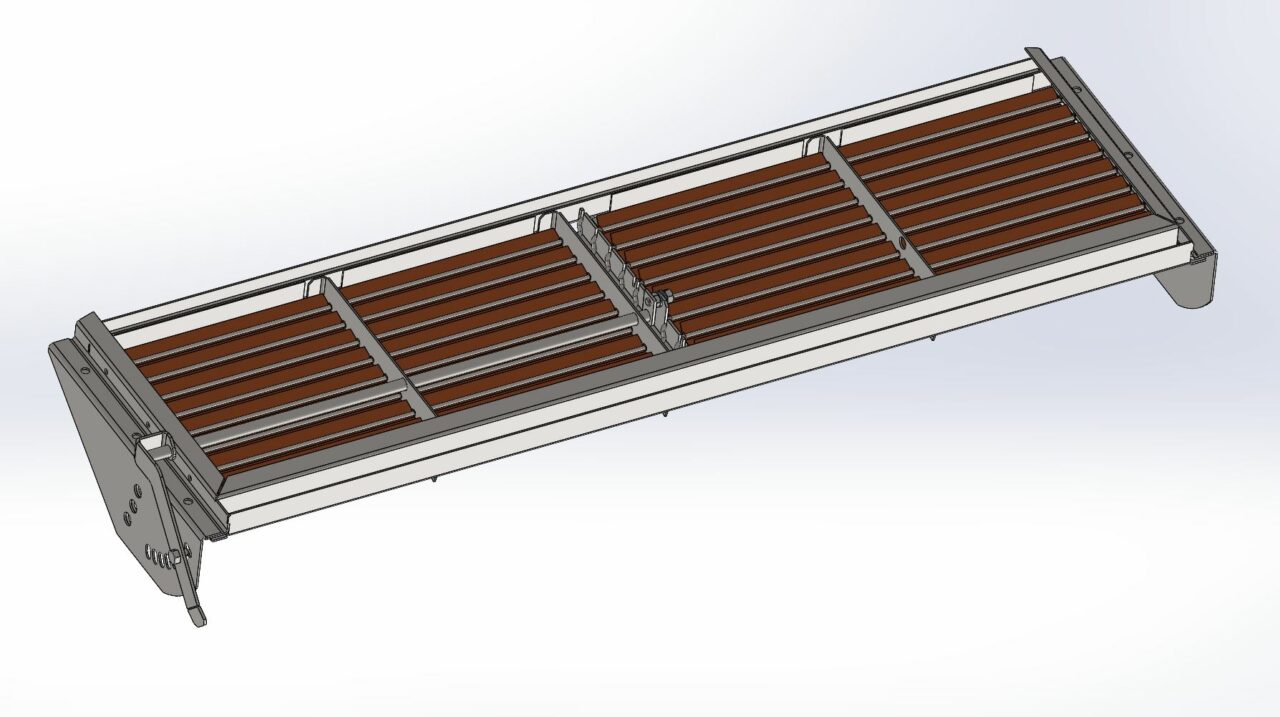 Чертеж Удлинитель грохота КДМ 2-12-4А Енисей