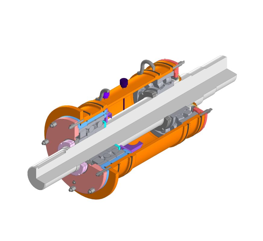 3D модель Узел подшипниковый П2221.00.00