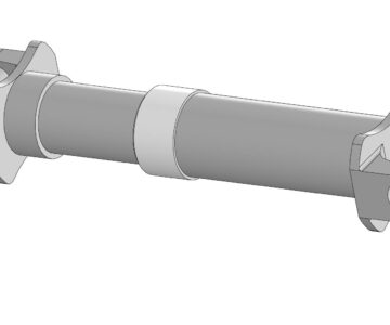 3D модель Карданный вал Газ-66-2202010-03