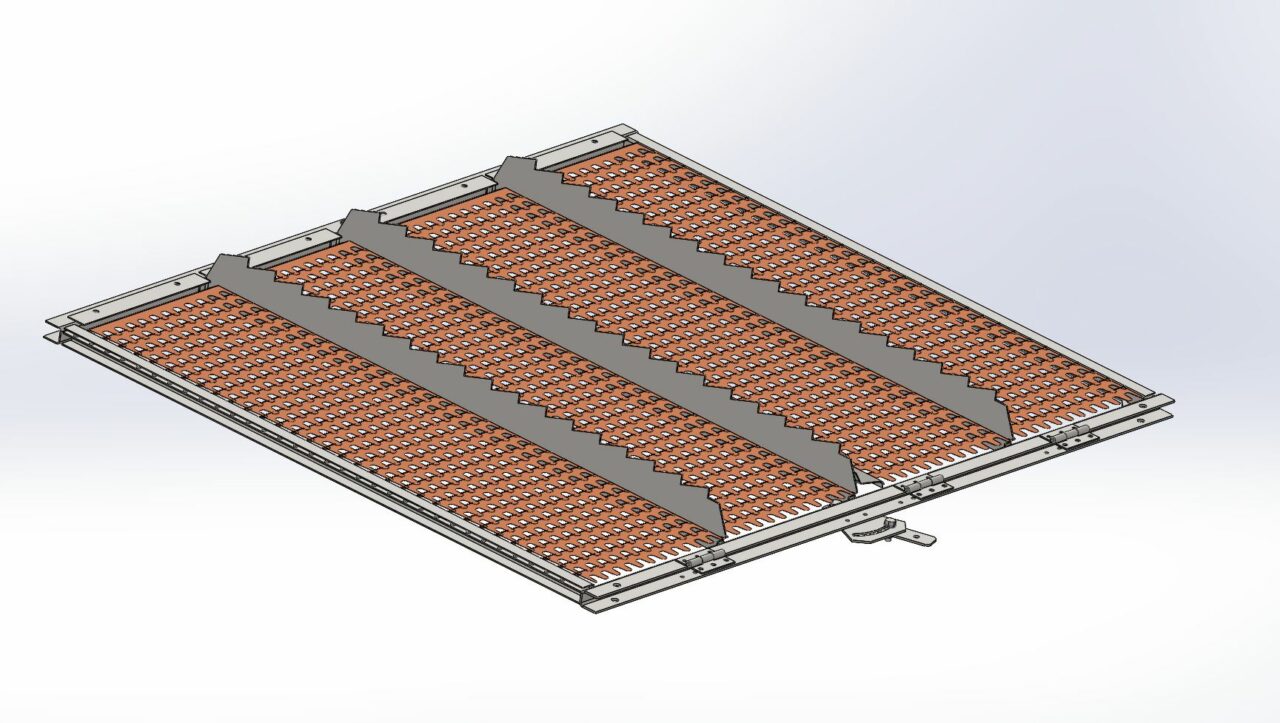 Чертеж Решето верхнее КДМ 2-12-3А Енисей